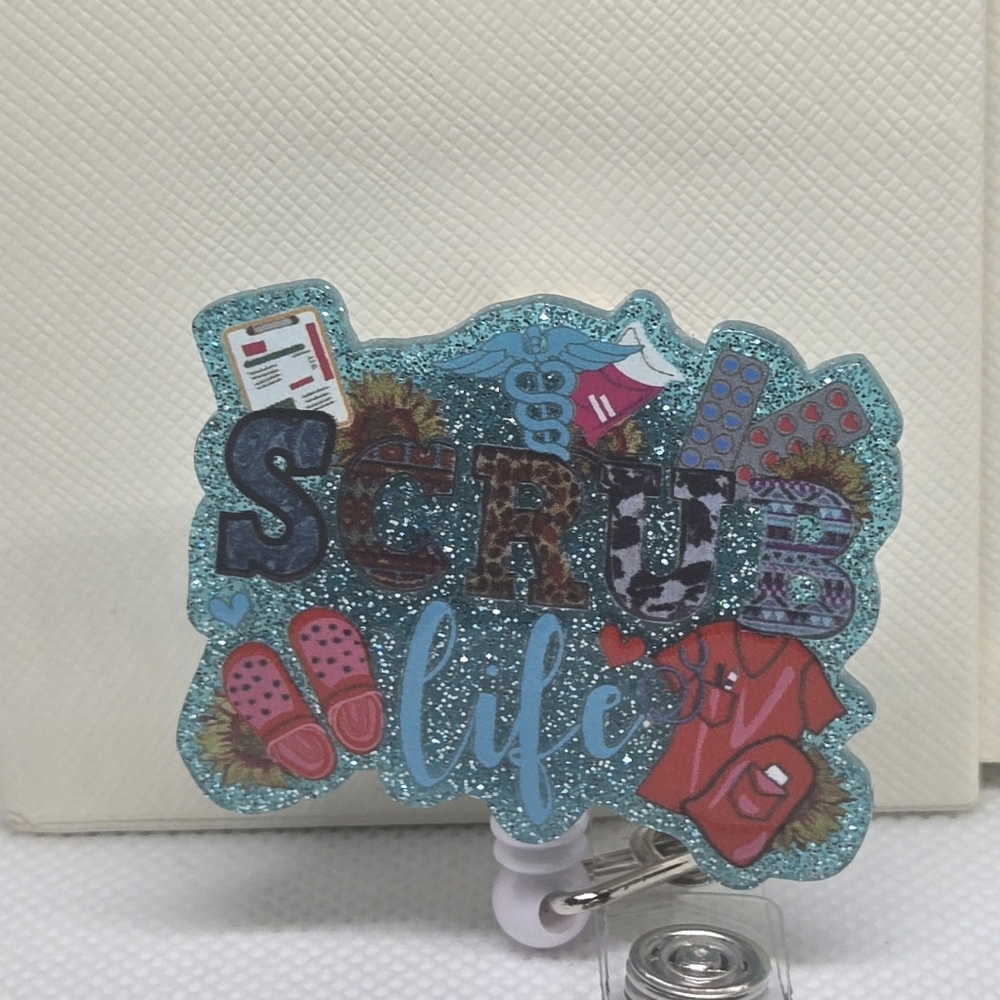 Nurse Life Badge Reel